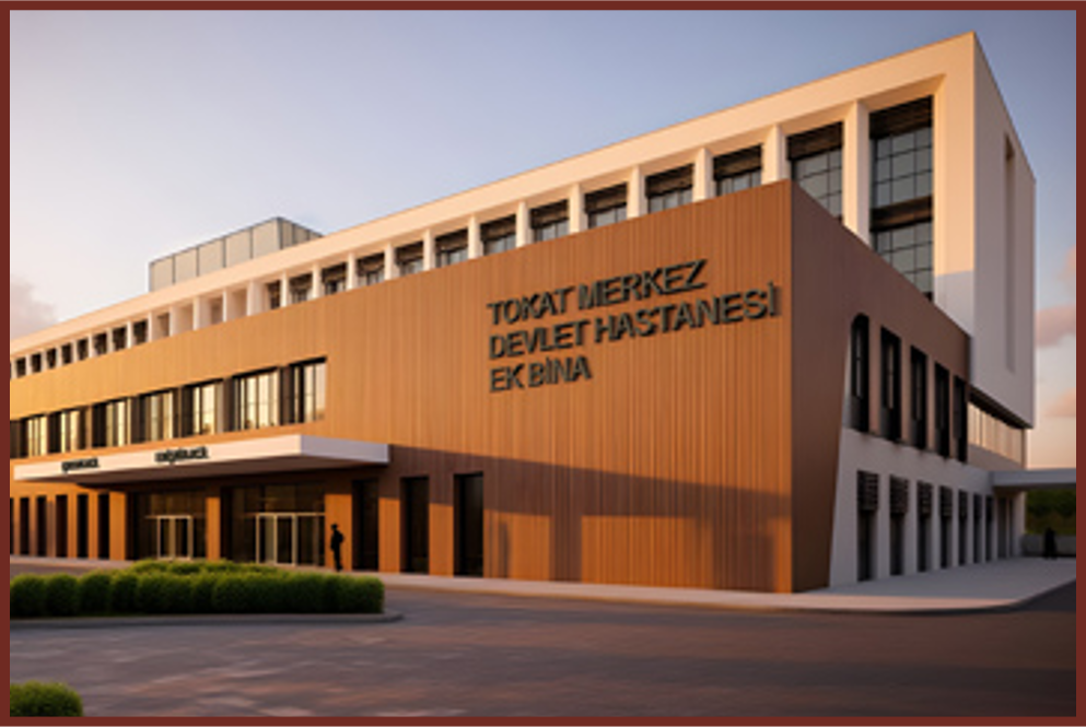 Tokat Devlet Hastanesi ek bina proje görseli